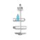 simplehuman Adjustable and Extendable Shower Caddy Large Stainless Steel and Anodized Aluminum