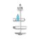 simplehuman Adjustable and Extendable Shower Caddy Large Stainless Steel and Anodized Aluminum