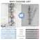 ESSEME Corner Shower Caddy Tension Pole Stainless Steel Rustproof 4Tier Shower Organizer 47121 inch Adjustable Bathroom Shelves for Bathtub Shampoo Storage Tension Rod Floor Standing Bath Rack Bronze