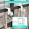 HapiRm 4 Tier Over the Door Shower Caddy Hanging Shower Caddy with 22 Hooks and 2 Toothbrush Holders No Drilling Adjustable Hanging Bathroom Organizer White