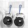 Moforoco Strong Sticky Waterproof HeavyDuty Wall Adhesives Hooks for Soap Holder and Corner Shower Caddy