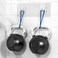Moforoco Strong Sticky Waterproof HeavyDuty Wall Adhesives Hooks for Soap Holder and Corner Shower Caddy