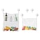TTSAM Bath Toy Organizer Mesh Storage Organizer Baby Shower Toys Bathtub Net Bag Kids Quick Dry Bathtub Mesh Net Bathtub Toy Holder 2 X Bathroom Storage Bag 6 X Strong Suction Hooks White