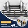 YASONIC 9Pack Shower Caddy Adhesive Replacement Transparent Shower Adhesive Strips No Drilling Hooks for Bath Storage Shelves Kitchen Racks Basket Soap Holder
