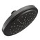 Moen Matte Black Single Function Shower Head with Immersion Rainshower Technology 7Inch Diameter S176BL