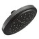 Moen Matte Black Single Function Shower Head with Immersion Rainshower Technology 7Inch Diameter S176BL