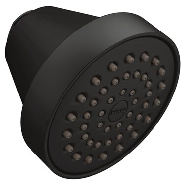 Moen 6399EP15BL Align OneFunction EcoPerformance Fixed Showerhead Matte Black