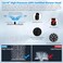 Hibbent All Metal cUPC Certified Rain Shower Head 12 High Pressure Rainfall Showerhead with 16 Shower Head Extension Arm Solid Brass Adjustable Shower Arm Extender fixed Showerheads Matte Black