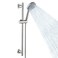 KES Adjustable Shower Head with Slide Bar 5Function Handheld Sliding Shower Head with Extra Long Hose Wall Mount Brushed Finish F204BSC1