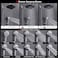 BSTHAONE Rainfall Shower Head with Handheld 14 Inch Rain Shower Head ComboHigh Pressure Fixed Showerhead and 10 Spray Settings Handheld Shower HeadsBathroom AccessoriesChrome
