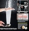 PumodTec Filtered Shower Head with Handheld High Pressure Mineral ShowerHead with Filters for Hard Water Reduces Dry Itchy Skin Easy Instal 4 Modes Water Saving Durable Detachable anti blocking