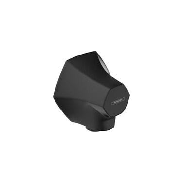 hansgrohe Locarno Handheld Shower Wall Outlet 12inch Thread Connection Transitional in Matte Black 04839670