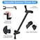 kaqinu Shower Head Kaqinu 8 High Pressure Rainfall Shower HeadHandheld Showerhead Combo with 11 Extension Arm Antileak Shower Head with HolderHose Flow Regulator Matt Black