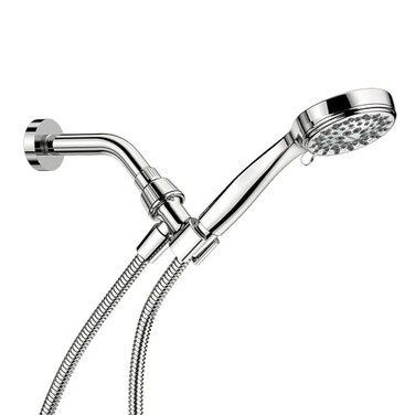 Moen Ignite Chrome Hand Held Shower Head Package With 25 GPM High Pressure Spray 20091