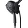 INAVAMZ Shower Head with Handheld High Pressure 2IN1 Shower Head with 72 Rainfall Shower Handheld Shower Head with Hose Black Shower Trim Systems