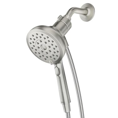 Moen Verso Handshower Detachable Round Shower Head with Magnetix Docking System 60 Hose Spot Resist Brushed Nickel 220H2SRN