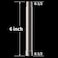 iFealClear All Metal 6 Shower Head Extension Arm Solid Brass Flexible Shower Head Extender Adjustable Height Angle G12 Universal Connection Stainless Steel Rain Showerhead Pipe Lock Joint Brushed Nick