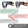 inwindrain All Metal Handheld Shower Head Holder Adjustable Wand Holder with Universal Arm Mount and Brass Pivot Ball