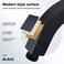 DIKUROOMS Angled Shower Arm with FlangeSquare Shaped Shower Arm 8 Inches WallMounted for Fixed Shower Head Replacement Stainless Steel Matte Black