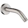 BRIGHT SHOWERS 6 Inch Brass Shower Arm with Flange Shower Pipe Arm for Wall Mount Fixed and Handheld Shower Head Brushed Nickel