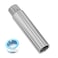 FOCMKEAS Shower Head Extension Arm Extender Stainless Steel 34PT Male to 34PT Female Thread 4100mm Length Cast Pipe Fitting Coupler Extension Tube Bathroom Accessory