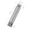 FOCMKEAS Shower Head Extension Arm Extender Stainless Steel 34PT Male to 34PT Female Thread 4100mm Length Cast Pipe Fitting Coupler Extension Tube Bathroom Accessory
