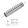 FOCMKEAS Shower Head Extension Arm Extender Stainless Steel 34PT Male to 34PT Female Thread 4100mm Length Cast Pipe Fitting Coupler Extension Tube Bathroom Accessory
