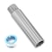 FOCMKEAS Shower Head Extension Arm Extender Stainless Steel 34PT Male to 34PT Female Thread 4100mm Length Cast Pipe Fitting Coupler Extension Tube Bathroom Accessory