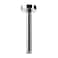 HarJue Ceiling Mounted Shower Arm Rain Shower Extension Arm with Flange and Teflon Tape Stainless Steel Ceiling Mount Shower Extender for Fixed Shower Head 6 Inch Chrome