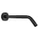 HarJue Shower Arm with Flange and Teflon Tape Wall Mounted Shower Pipe 304 Stainless Steel Extension Arm for Fixed Shower Head Handheld 12 Inches Matte Black