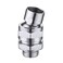 KES Shower Head Swivel Ball Adapter Brass Ball Joint Adjustable Shower Arm Connector Universal Showering Component Polished Chrome PSB100
