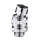 KES Shower Head Swivel Ball Adapter Brass Ball Joint Adjustable Shower Arm Connector Universal Showering Component Polished Chrome PSB100