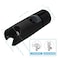 OFFO Shower Head Holder for Slide Bar Adjustable 075100 in1925mm OD Adjustable Holder for Slide Bar Slider Clamp Bathroom Replacement 360 Degree Rotation Sprayer Holder Matte Black