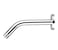 Purelux Shower Arm 8 Inches Universal Replacement Made of Stainless Steel Chrome Finish Flange Included