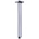 TRUSTMI Brushed Nickel Shower Arm with Flange 16 Inch Ceiling Mount Square Rainfall Shower Head Extension Arm Stainless Steel