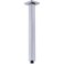 TRUSTMI Brushed Nickel Shower Arm with Flange 16 Inch Ceiling Mount Square Rainfall Shower Head Extension Arm Stainless Steel