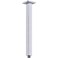 TRUSTMI Square Ceiling Mount Shower Arm with Flange 16 Inch Stainless Steel Extension Arm for Rainfall Shower Head Chrome