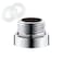 Tworider 10mm Length Shower Arm ExtensionHandheld Stainless Steel Shower Head Extension Arm For Bathroom Accessories Cast Pipe Fitting CouplerExtended Shower Pipe