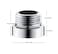 Tworider 10mm Length Shower Arm ExtensionHandheld Stainless Steel Shower Head Extension Arm For Bathroom Accessories Cast Pipe Fitting CouplerExtended Shower Pipe