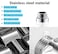 Tworider 10mm Length Shower Arm ExtensionHandheld Stainless Steel Shower Head Extension Arm For Bathroom Accessories Cast Pipe Fitting CouplerExtended Shower Pipe