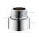 Tworider 20mm Length Shower Arm ExtensionHandheld Stainless Steel Shower Head Extension Arm For Bathroom Accessories Cast Pipe Fitting CouplerExtended Shower Pipe