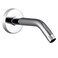 Voolan Shower Arm with Flange and Teflon Tape Extension Shower Head Arm for Bathroom Fixed Shower Head Solid Stainless Steel Wall Mounted 8 Inch Chrome