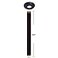 Westbrass 12 IPS x 12 Ceiling Mounted Shower Arm with Flange Matte Black D3612A62