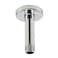 Purelux Ceiling Mount Shower Arm 4 Inches Made of Stainless Steel for Rainfall Showerhead Chrome Finish with Gasket Flange