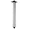 BESTILL 12 Inch Brushed Nickel Ceiling Mount Shower Arm and Flange Square Rain Shower Head Arm