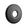OFFO Shower Arm Flange 25 in Outer Diameter Replacement Shower Head Arm Escutcheon Plate Suitable for Most Brands Shower Head Arms Matte Black