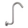 NearMoon S Shaped Shower Head Riser Arm Shower Extender Arm with Flange Standard 12 Connection Bathroom Accessory 10 Inch 2 Pack Brushed Nickel