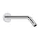 HarJue Shower Arm with Flange and Teflon Tape Wall Mounted Shower Pipe 304 Stainless Steel Extension Arm for Fixed Shower Head Handheld 10 Inch Chrome