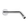 HarJue Shower Arm with Flange and Teflon Tape Wall Mounted Shower Pipe 304 Stainless Steel Extension Arm for Fixed Shower Head Handheld 10 Inch Chrome