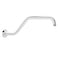kaphome KAPHOME High Rise Shower Arm with Flange155 Inch Gooseneck Shower Arm ExtensionStainless Steel S Shaped Shower ShowerarmChrome9Z1MK